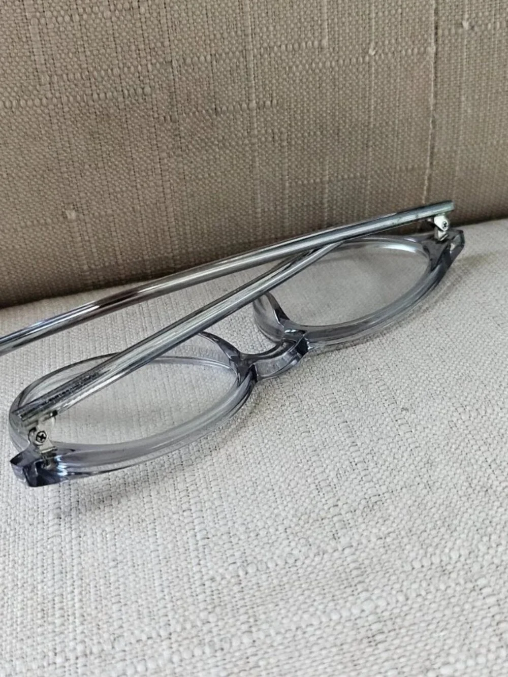Warby Parker Eyeglasses Frame Gray Tone Eyewear WATTS 311 Unisex Glasses Frame